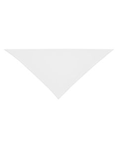 Foulard blanc uni