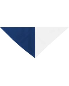 Halstuch blau/weiss