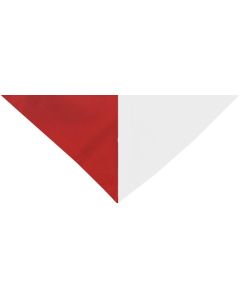 Halstuch rot/weiss