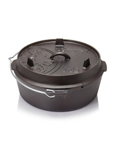 Dutch Oven Feuertopf mit planem Boden