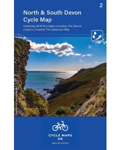 Carte cycliste North & South Devon 1:100 000 / Cycle Maps UK 2