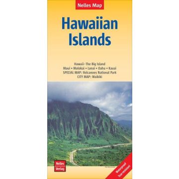 Carte routière Hawaiian Islands 1:150 000 / 1:330 000 / Nelles