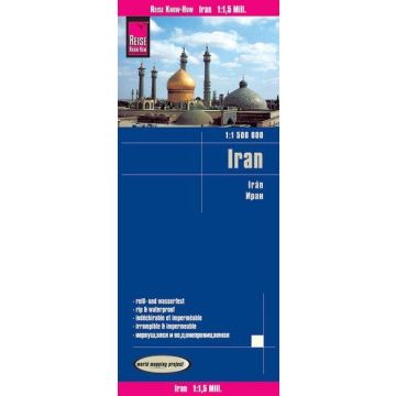 Carte routière Iran 1:1 500 000 / Reise Know-How