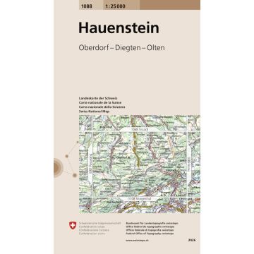 1088 Hauenstein 1:25 000 / Swisstopo