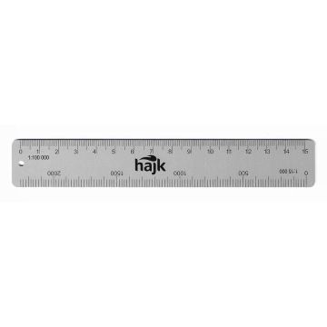 Messhilfe: Karten-Massstab hajk Metall