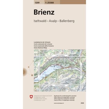 1209 Brienz 1:25 000 / Swisstopo