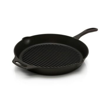 Poêle en fonte à griller 