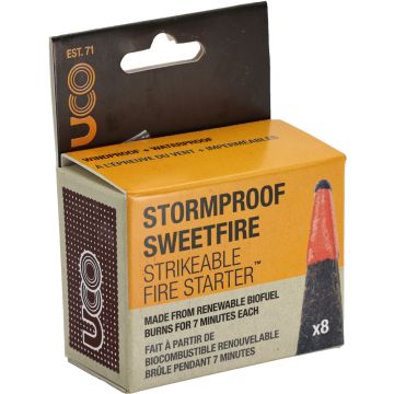 Allume-feu Stormproof Sweetfire Tinder, 8 pcs