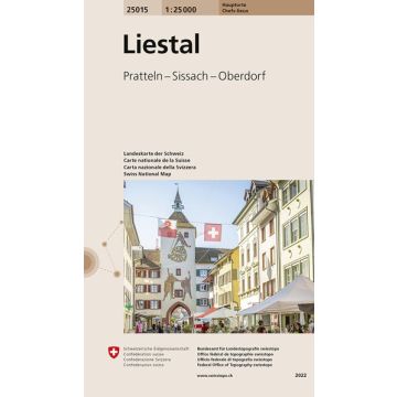 25015 Liestal 1:25 000 / Swisstopo (Chefs-Lieux)