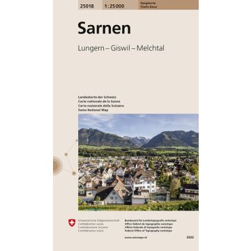 25018 Sarnen 1:25 000 / Swisstopo (Chefs-Lieux)