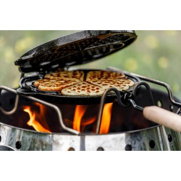 Moule à gaufres pivotant