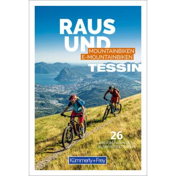 Veloführer Raus und Mountainbiken - E-Mountainbiken Wallis / Kümmerly & Frey 