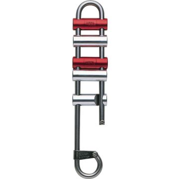 Descendeur à barrettes à freinage Rack