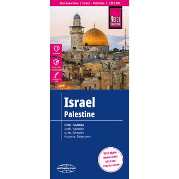Carte routière Israël Palestine 1:250 000 / Reise Know-How