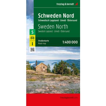 Strassenkarte Schweden 5 Nord 1:400 000 / Freytag & Berndt