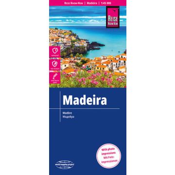 Strassenkarte Madeira 1:45 000 / Reise Know-How