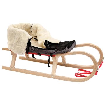 Kinderfusssack mit Fellfutter