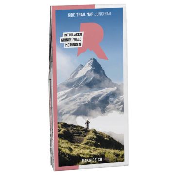 Ride Trail Map Jungfrau 1:50 000 / Swiss Sports Publishing
