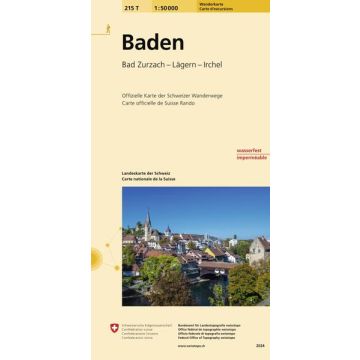 215 T Baden Carte d'excursions 1:50 000 