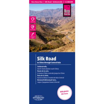 Carte routière Route de la Soie 1:1 800 000 / Reise Know-How