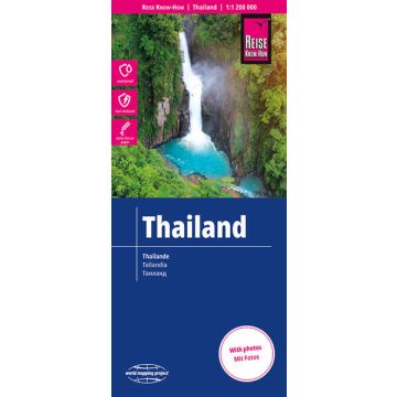 Carte routière Thaïlande 1:1 200 000 / Reise Know-How