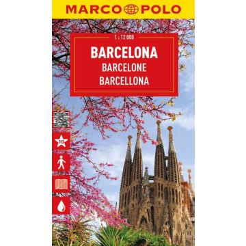 Plan de ville Barcelone 1:12 000 / Marco Polo City Map