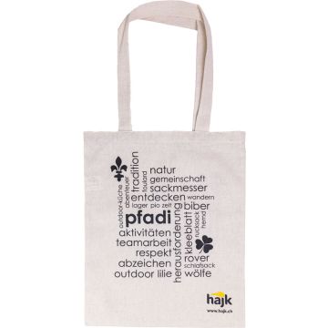 Article de fan sac en coton recyclé