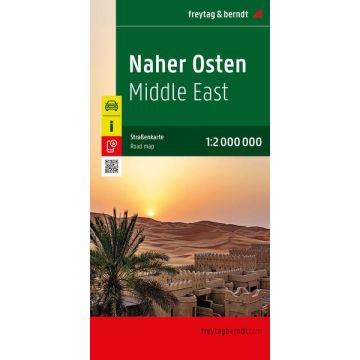 Carte routière Moyen Orient 1:2 Mio. / Freytag & Berndt