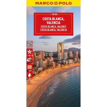 Carte routière Costa Blanca 1:200 000 / Marco Polo