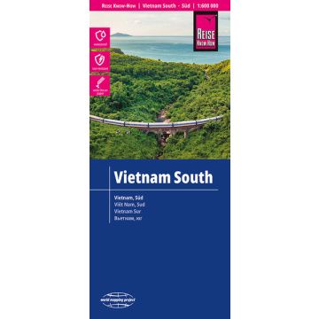Carte routière Viêt Nam Sud 1:600 000 / Reise Know-How