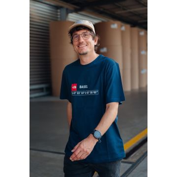 T-Shirt GPS Basel Recycelt