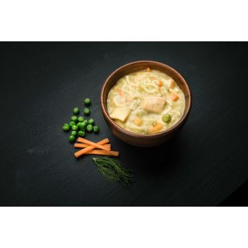 Plat précuit Des pâtes au saumon sauce crémeuse