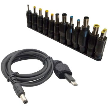 Câble USB-C avec set d’adaptateurs