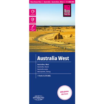 Strassenkarte Australien West 1:1 800 000 / Reise Know-How