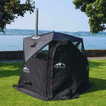 Set de tente sauna Aurora avec poêle