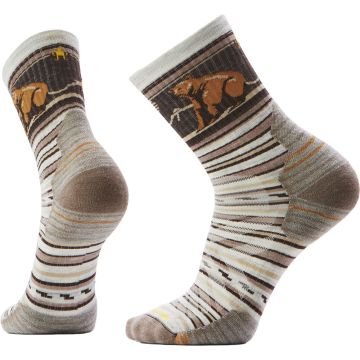 Hike Targeted Cushion Bear Stripe Mid Socken