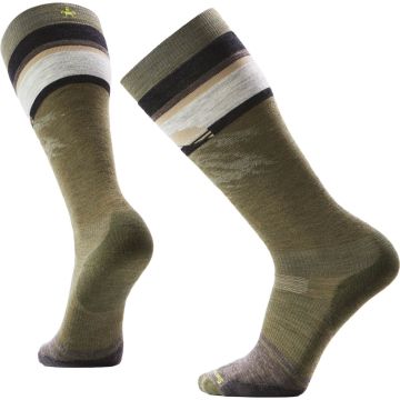 Snowboard Targeted Cushion Mountain Sunrise Socken
