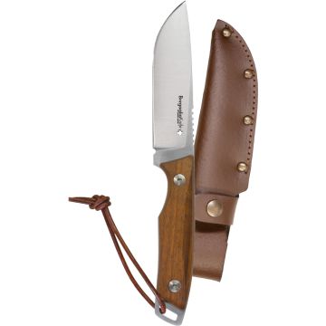 Bushcraft Messer + Ledertasche