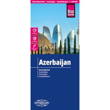 Carte routière Azerbaïdjan 1:400 000 / Reise Know-How