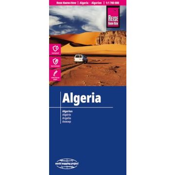 Carte routière Algérie Tunisie 1:1 700 000 / Reise Know-How
