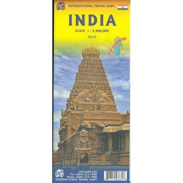 Carte routière India 1:2 400 000 / ITMB