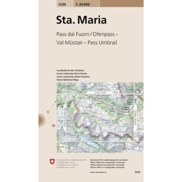 1239 Sta. Maria 1:25 000 / Swisstopo