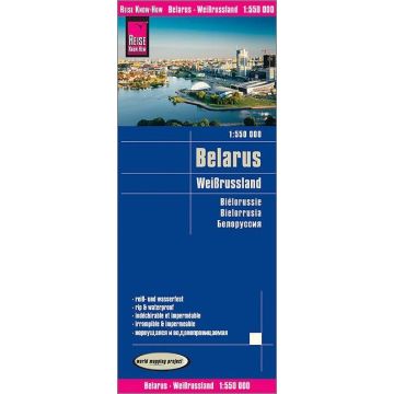 Carte routière Biélorussie 1:550 000 / Reise Know-How