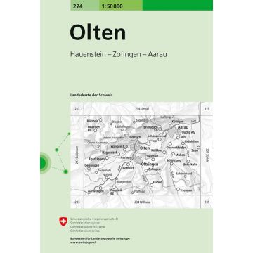 224 Olten 1:50 000 / Swisstopo