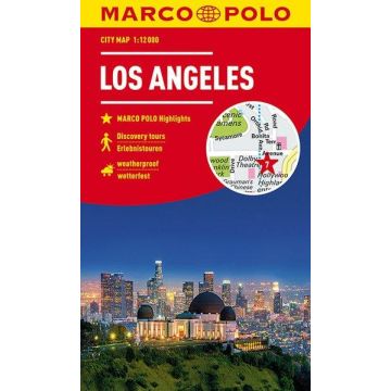 Plan de ville Los Angeles 1:15 000 / Marco Polo City Map