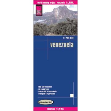 Carte routière Venezuela 1:1 400 000 / Reise Know-How