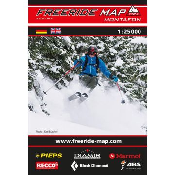 Freeridekarte FRM Montafon