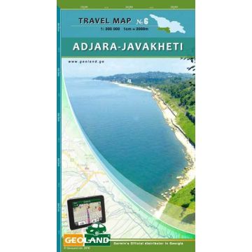 Carte routière Georgia 6 Adjara Javakheti 1:200 000 / Geoland