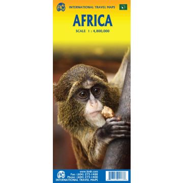 Carte continentale Africa 1:4 800 000 / ITMB