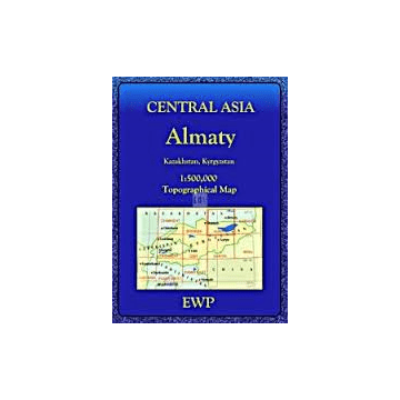 Carte topographique Almaty 1:500 000 / EWP
